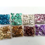 Sequin 6mm ( manik hiasan / manik jahitan )