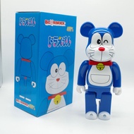 400% Bearbrick Japan Anime Doraemon PVC Figures Collectible Model Toys Model Kid Gift