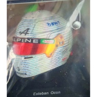 1: 5 spark alpine alpine BWT F1 Fleet 2023 British Station Okcom Helmet Model