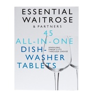 Essential Waitrose 45 All In One Dishwasher Tablets-810g
