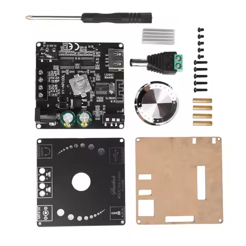 DC8-26V XY-AP100L Digital Amplifier Board AUX USB Sound Card 100Wx2 Stereo Bluetooth High Power Audi