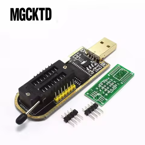 CH341A/CH341B 24 25 Series EEPROM Flash BIOS USB Programmer with Software Driver