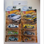 HOT WHEELS BACKROAD RALLY SERIES COMPLETE SET - WALMART EXCLUSIVE