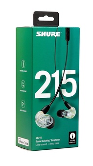 Shure SE215รุ่นพิเศษ (UNI) หูฟังชนิดใส่ในหูที่มีไมโครโฟนในสาย