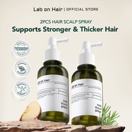 Lab On Hair 2pcs Bundle Scalp Spray Apple Cider Vinegar - Tonik Rambut for Hair Strength Growth Anti
