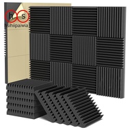 2X12X12inch Acoustic Foam Panels, Acoustic Foam Panels Self Adhesive (12 Pack)