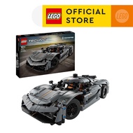 LEGO Technic 42173 Koenigsegg Jesko Absolut Grey Hypercar (801 Pieces)