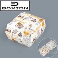 BOX FOR GEPREK CHICKENWINGS/ TAKOYAKI/ PLAIN DIMSUM/ LUNCHBOX/BURGER FRIEDKentang/, KENTUCKY/ 10x10x