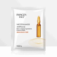 10PC IMAGES Nicotinamide Ampoule Facial Mask
