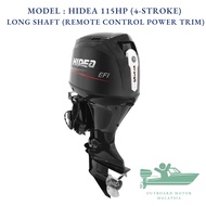 (INSTALLMENT/ANSURAN) HIDEA 115HP 4-STROKE Long / Short Shaft Boat Motor Outboard / TRUSTED SELLER