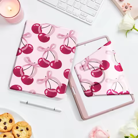 360 Degree Rotating Bracket Case with Capacitive Pen for iPadmini 6/7, iPad Air 4/5, iPad 7th/8th/9t