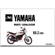 Parts Manual Yamaha Rxz Catalyzer,Mili,Yahoo,Boss,5 Speed