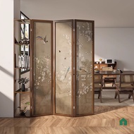 Japanese Folding Screen Divider Living Room Entryway Cabinet Wooden Kabinet Partisi Lipat Partition 