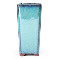 Purple Clay Flower Pot Succulents Pottery Thick Tall Vase With Drainage Hole  For Indoor Outdoor Pla