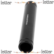 LETTER Thru Axle Hub Adapter, Aluminium Alloy Lightweight Front Fork Barrel Shaft, D Black 20mm To 1