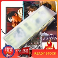 Kpop Concert Hand Banner Sleeve Binder Slogan Hand Fan Album Banner Binder File Holder Storage Cupsl