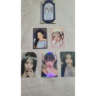PHOTOCARD/PC IVE MEMBER UNOFFOCIAL LIZ/YUJIN/WONYOUNG/LEESEO GET 5 PCS