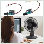 SOURCE 12 to 60V 3A 4 Wire PWM Fan Motor Speed Adjusters Manual Control Module 2pcs