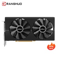 Used AMD RX580 8g Gaming Computer Graphics Card cmp 50hx gtx 1660 super rx 6600 3070m pc rx 6700 xt