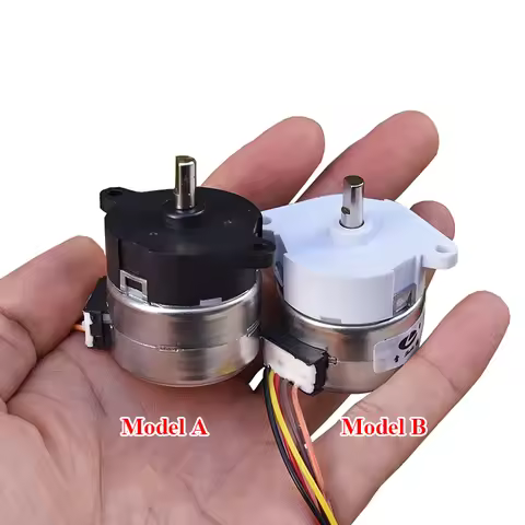 35BY412L Mini 35mm Round 4-Phase 5-Wire Stepper Motor PM35 Planetary Gearbox Gear Stepping Motor DC1
