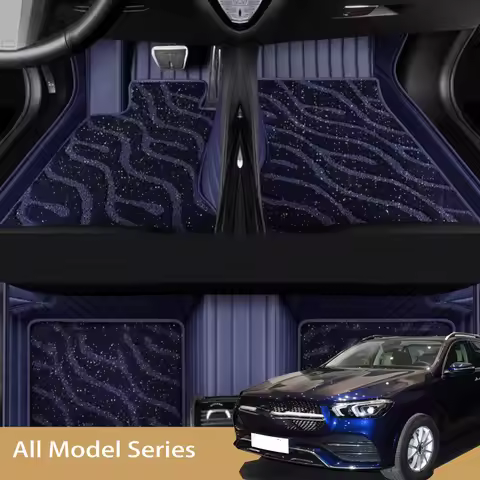 5D Custom Car Floor Mats For Nissan GT-R R35 GTR Auto Carpets Double Layer Coche Accessories Liners 