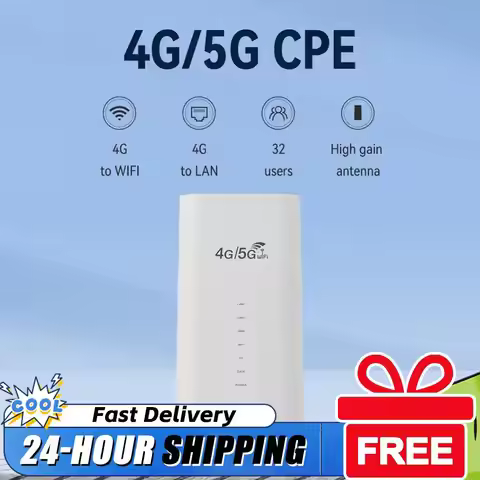 Wireless Router 300Mbps CPE 4G WiFi Router 3 RJ45 with SIM Card Slot Wide Coverage Internal Antenna 