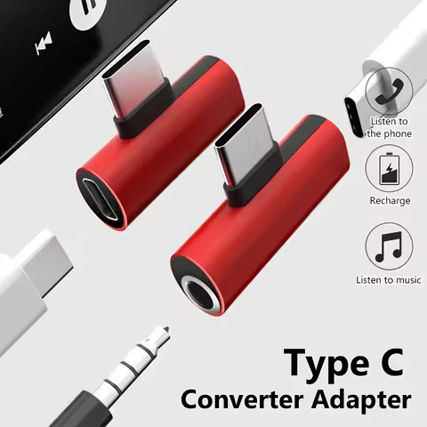 Type-C To 3.5mm Jack Converter Earphone Audio Adapter Cable Type USB C To 3.5 Mm Headphone Aux Cable