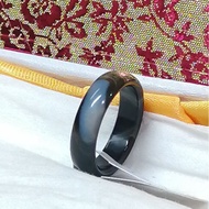Bg007 Chalcedony Ring Ring Size 7.75 US