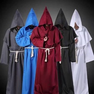 kids❍▧۩Medieval Monk Robe Priest Halloween Cosplay Costume