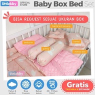 Terbatas - Paket Lengkap Matras Kasur Box Bayi dan Bedcover Set Bayi Matras Ukuran Jumbo