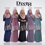 KURUNG D'EENA SULAM, BAJU KURUNG SULAM, BAJU KURUNG MODEN, BAJU RAYA 2022,FASHION MUSLIMAH