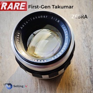 เลนส์มือหมุน Asahi Auto-Takumar 55mm f/1.8 Mount M42 Classic Vintage Lens Zebra