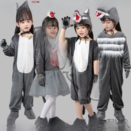 Children s Big Bad Wolf Coat Kindergarten Rabbit Wolf Coming Wolf Lamb Performance Animal Coat Big B