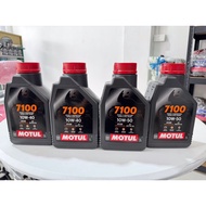 Motul 7100 น้ำมันเครื่องสังเคราะห์แท้ 100% 10W40 และ 10W50
