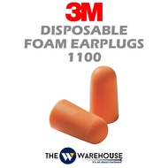3M Disposable Foam Earplugs 1100