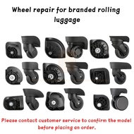 Replacement Luggage Wheel Universal Swivel Caster Wheel Repair Parts for Hard Shell Rolling Suitcase