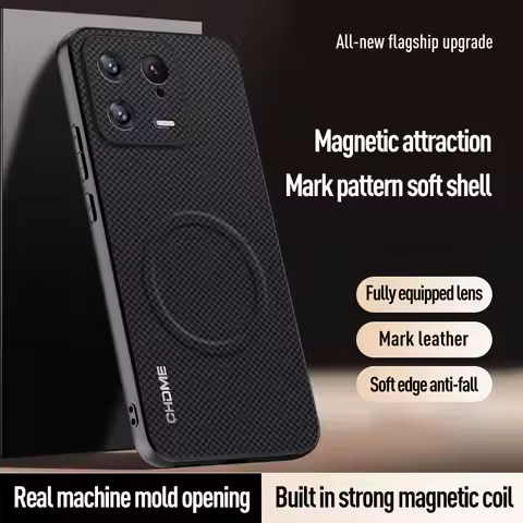 Luxury Magnetic Case For Xiaomi 13 Pro Xiaomi13Pro 5G ShockProof Protective Back Phone Cover Coque