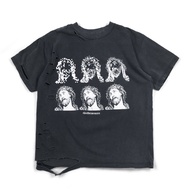 Cyrene Washed Black Thanksinsomnia T-shirt
