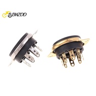 [BBNZDD] Chassis Mount 8pin Bakelite Tube Soet Base For 6550B 6CA7 EL34 6L6 KT88 Vintage AMP DIY BVA