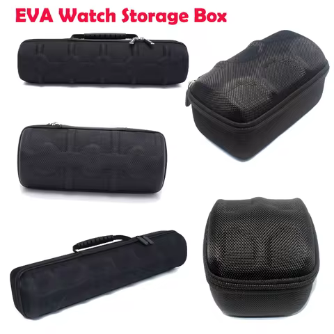 EVA Watch Storage Box Travel Anti-fall Shockproof Waterproof Portable Watch Bag Smartwatches Roll Ca