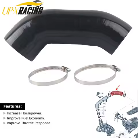 Silicone intake hose For VW Audi Skoda 1.8 TSI 2.0 TSI EA888 2 gen 1KD129684 1K0129684L