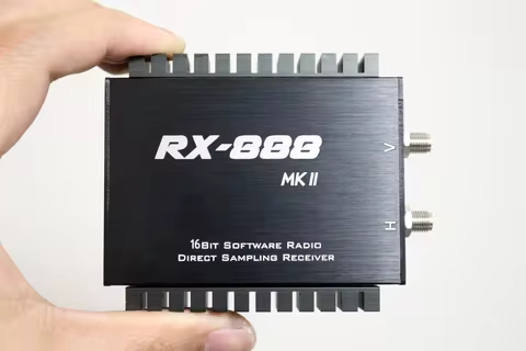 RX888 Plus RX-888 MKII SDR Radio Receiver SDR Ham Radio Receiver LTC2208 16Bit ADC Direct Sampling R