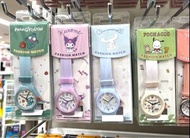 ⌚️Sanrio塑膠錶帶手錶 #Sanrio #水怪 #Kuromi #玉桂狗 #PC狗