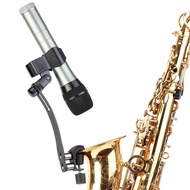 Saxophone Universal Wireless Microphone Stand Clip Microphone Clip Wired Microphone Microphone Stand