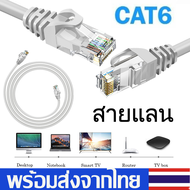 สายแลนLAN Cable Cat6 LINKสายอินเตอร์เน็ต เข้าหัวสำเร็จรูปพร้อมใช้งานได้เลย  สายLanยาว3m/5m/10m/15m/20m/25m/30mวิ่งเต็มสเปก100%A66