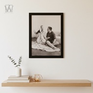 MINIMALIST FRAME IN BLACK & WHITE |12R (30cm x 40cm)