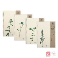 Elephant Brand Notebook Wirebound Recycled B5 70G 40S RWB-101 (Mixed Patterns) 1 Book