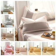 Bed Pillow Case 30x50cm 40x60cm 48x74cm, Cotton Pillowcase, Washed Cotton Pillowcase, Not Easy to Sh