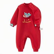 Newborn Romper 2025 Fleece Jumpsuit Chinese New Year Outfit