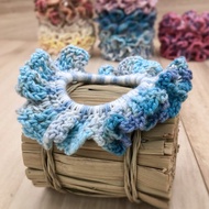 髮圈 - 彩色髮帶和鬆緊帶 - 鉤針編織髮飾